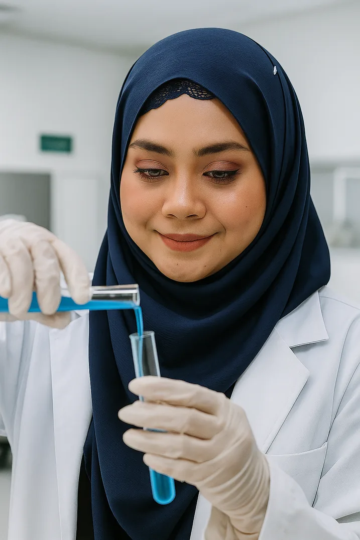 Chief Chemist WAMB Global di makmal