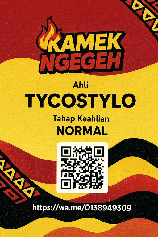 Kad ahli Kamek NGEGEH